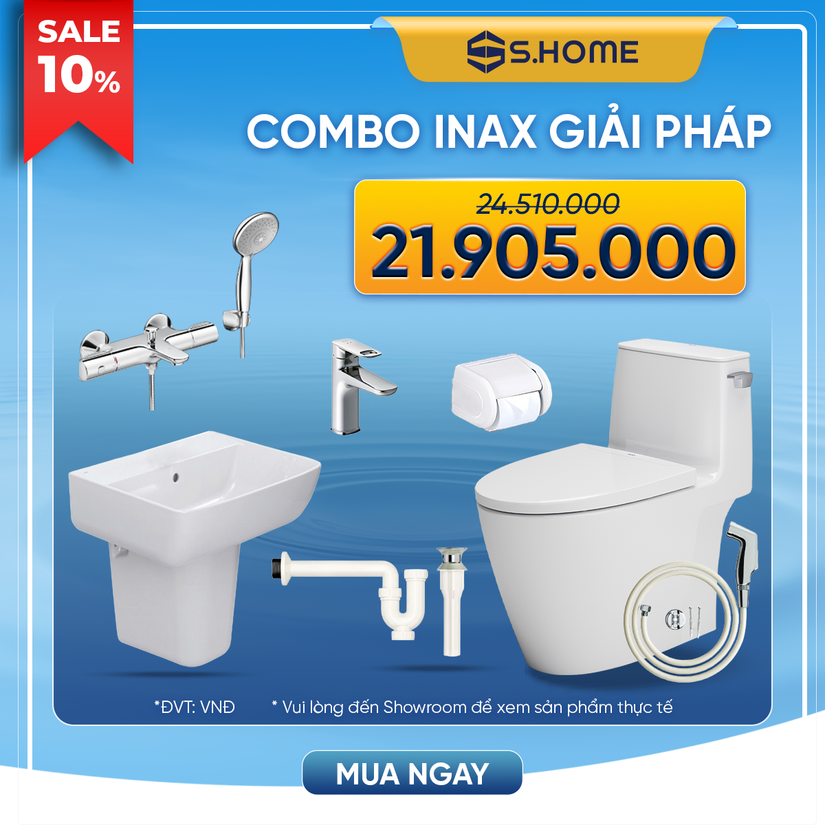 COMBO INAX GIẢI PHÁP